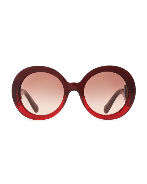 prada red glasses